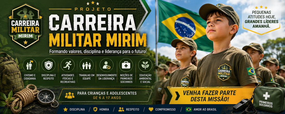 PROJETO CARREIRA MILITAR MIRIM