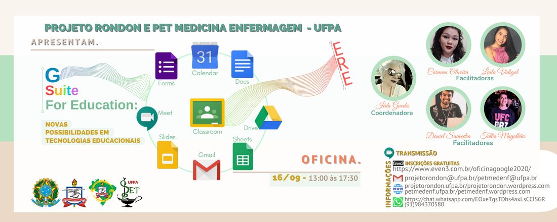 Oficina G Suite for Education no Ensino Remoto Emergencial - Curso de Psicologia
