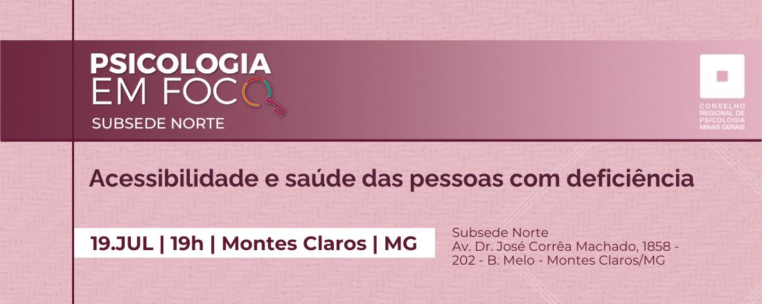 Psicologia em Foco - Acessibilidade e saúde das pessoas com deficiência