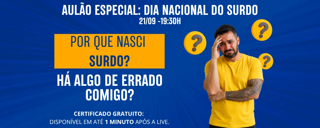 AULÃO ACADÊMICO EM LIBRAS - 21/09/2026