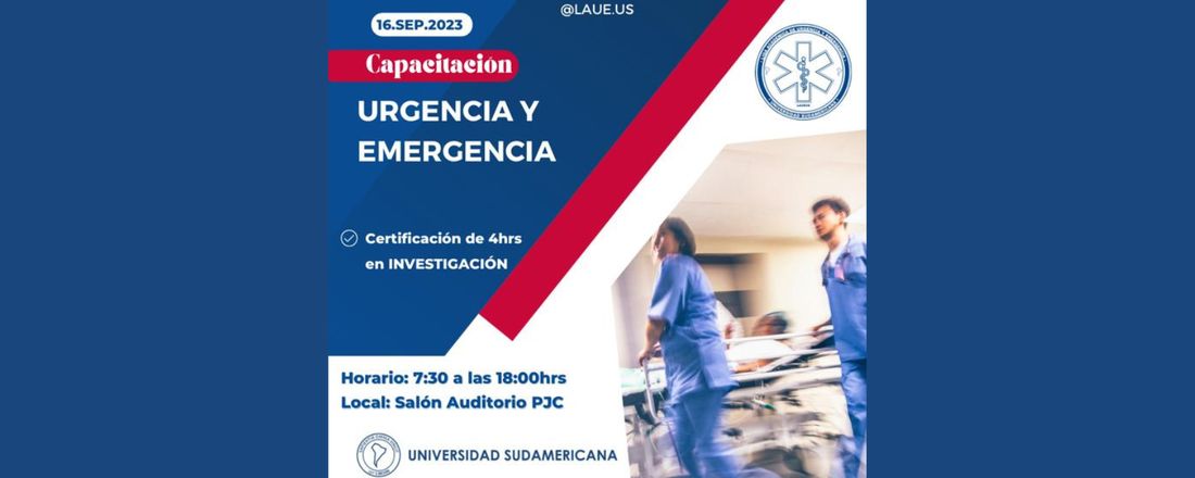 Capacitación científica en Urgencia y Emergencia