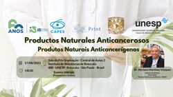 Palestra - Produtos Naturais Anticancerígenos