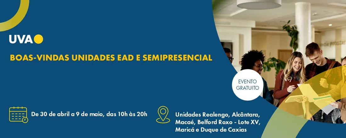BOAS-VINDAS UNDIADES EAD