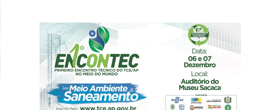 I ENCONTRO TÉCNICO DO TCE/AP- MEIO AMBIENTE E SANEAMENTO