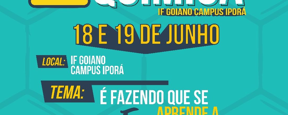 II Semana de Química do IF Goiano- Iporá