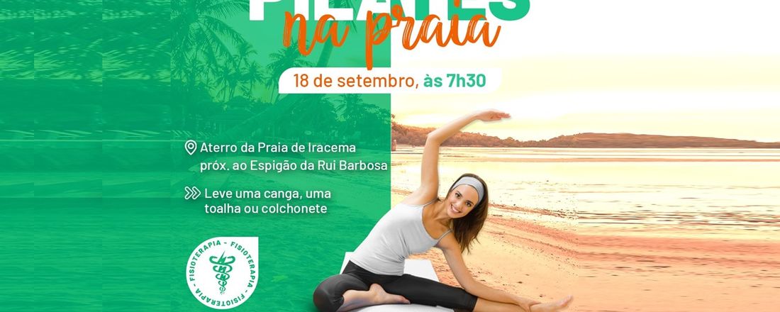 Pilates na praia