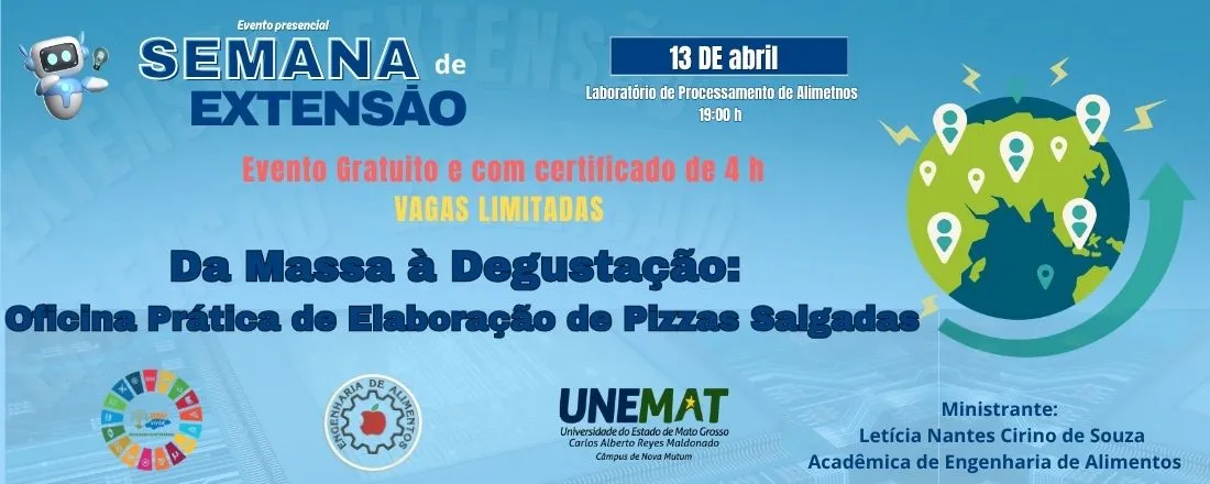 Da Massa à Degustação: Oficina Prática de Elaboração de Pizzas Salgadas