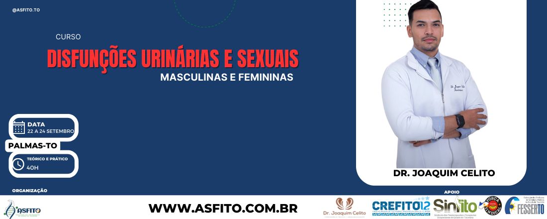 Curso Disfunções Urinárias e Sexuais