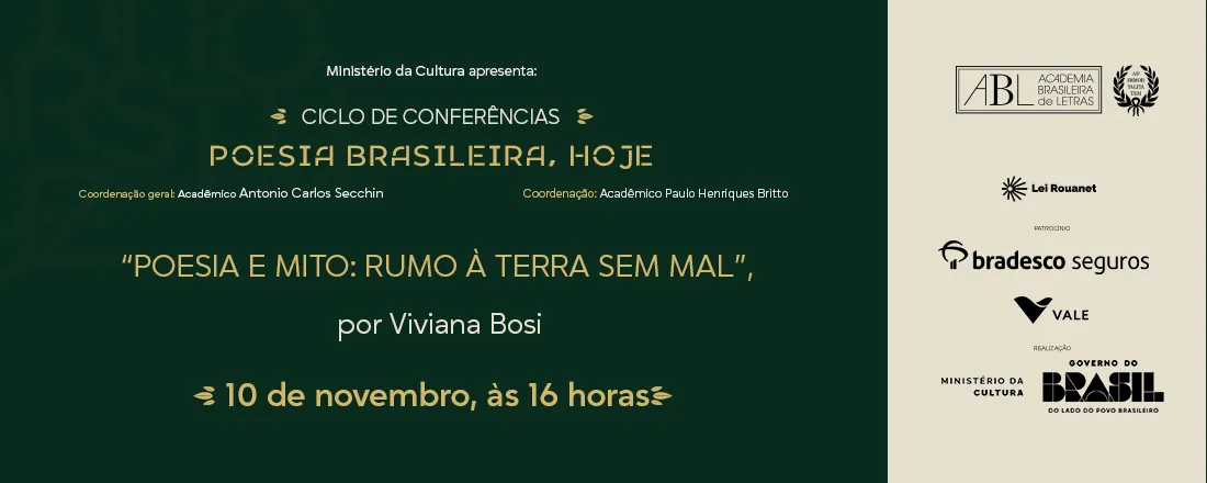 "Poesia e mito: rumo à Terra sem mal"