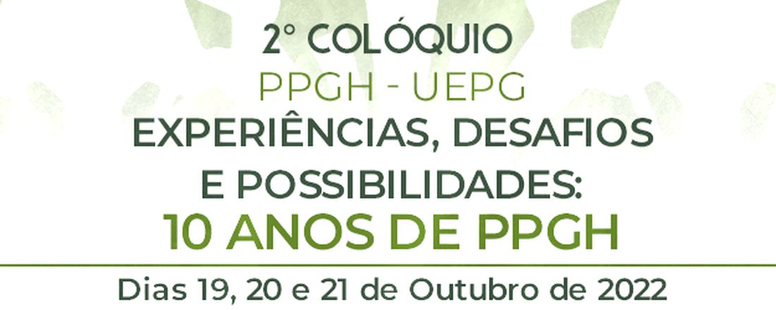 2o. Colóquio do PPGH-UEPG