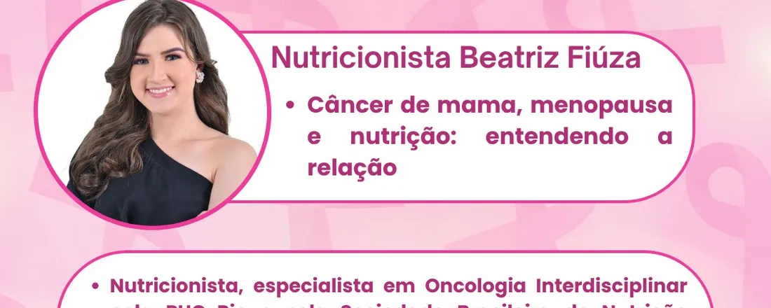 CANCER DE MAMA, MENOPAUSA E NUTRIÇÃO: ENTENDENDO A RELAÇÃO
