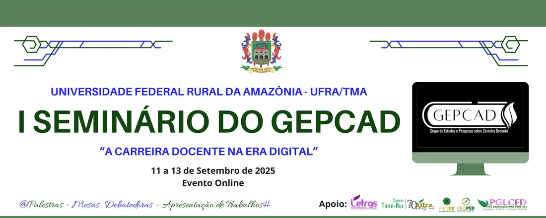 I SEMINÁRIO DO GEPCAD - UFRA/TMA
