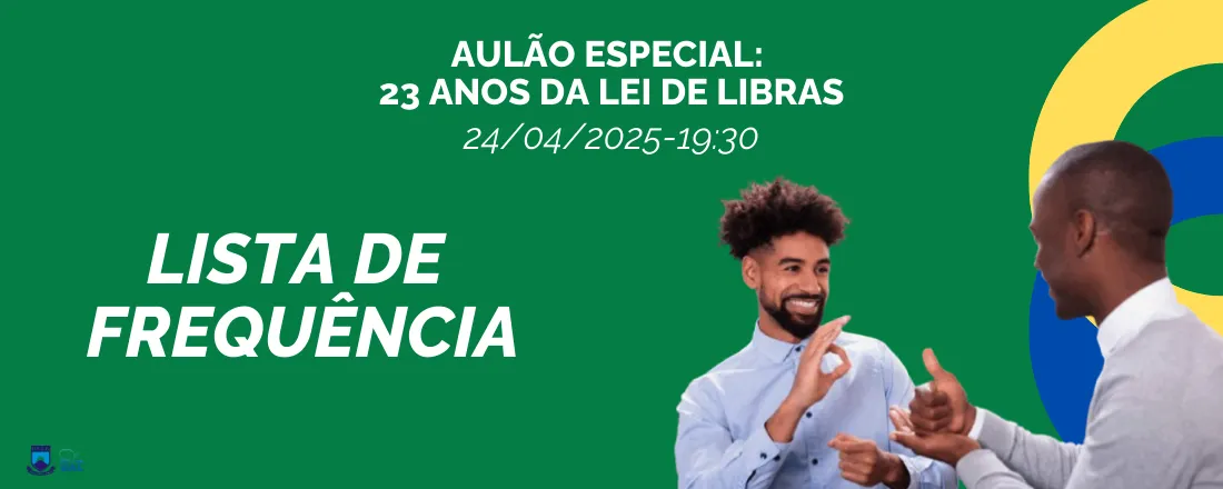 LISTA DE FREQUÊNCIA -24/04/25