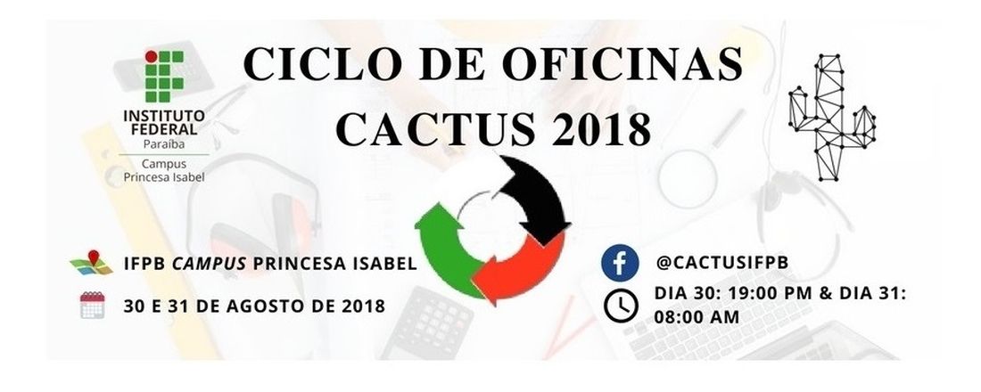 I CICLO DE OFICINAS CACTUS 2018