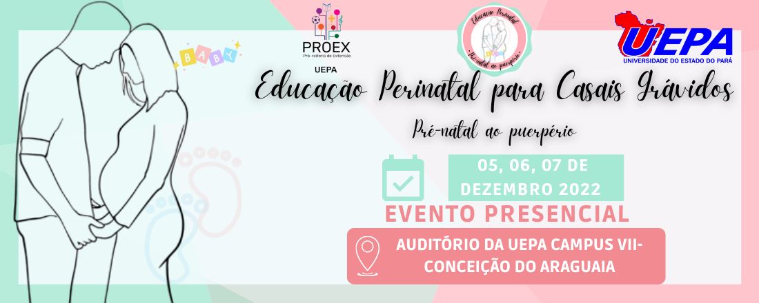 Capacitação profissional em "educação perinatal para casais grávidos" do pré-natal ao puerpério