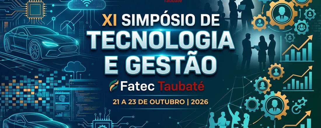 Capa de XI Simpósio de Tecnologia e Gestão da Fatec Taubaté