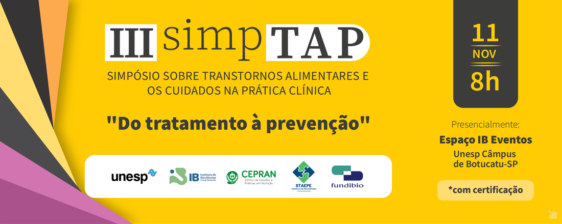 III Simpósio sobre Transtornos Alimentares e os Cuidados na Prática Clínica