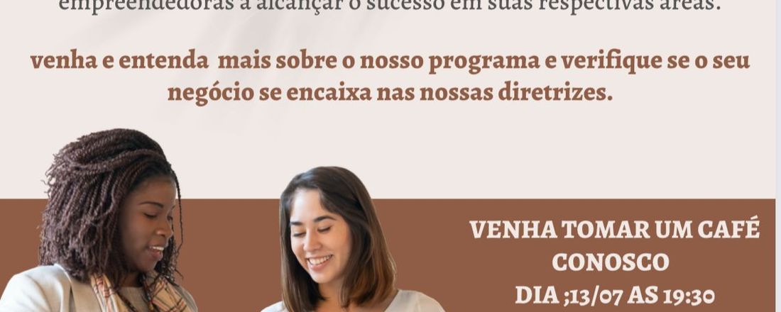 MULHERES EMPREENDEDORAS