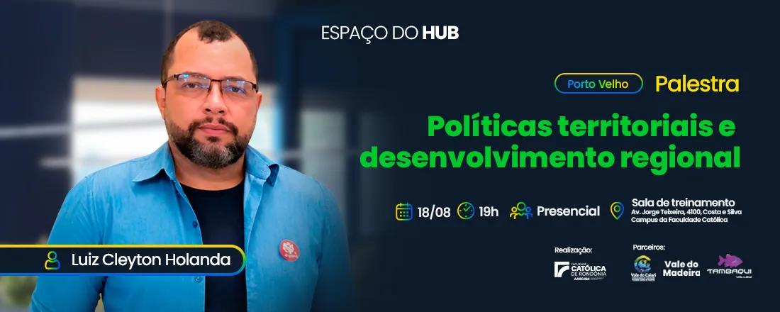 Palestra de Socialização no HUB