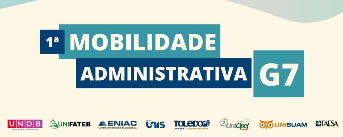 I Mobilidade Administrativa Virtual do G7