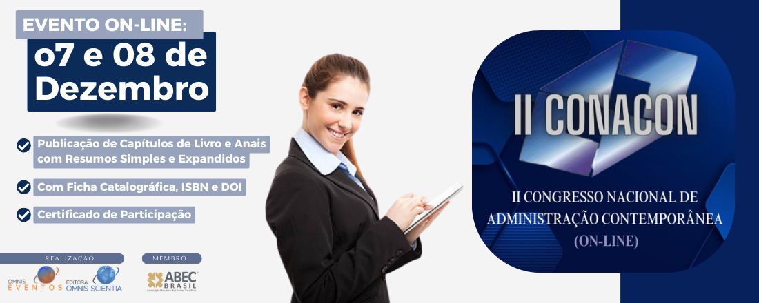 II Congresso Nacional de Administração Contemporânea (On-line)