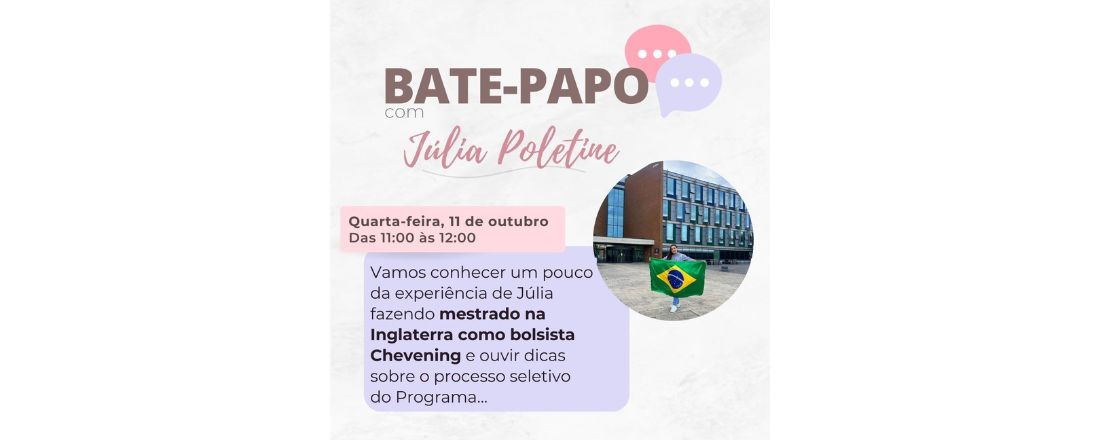 Bate-Papo com Júlia Poletini