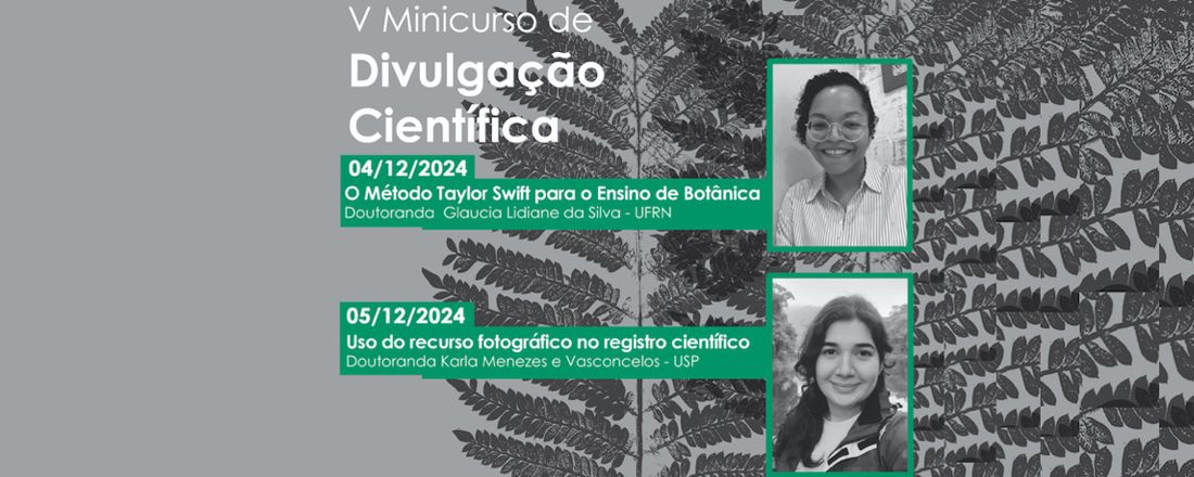 V Minicurso de Divulgação Científica