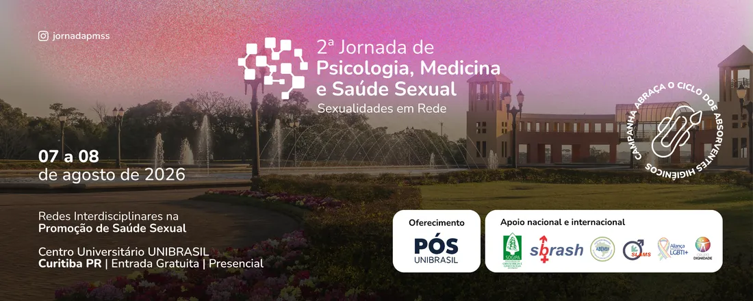 2ª Jornada de Psicologia, Medicina e Saúde Sexual