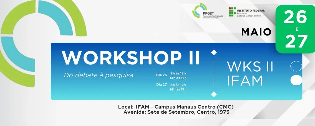 Workshop II - Do debate à pesquisa