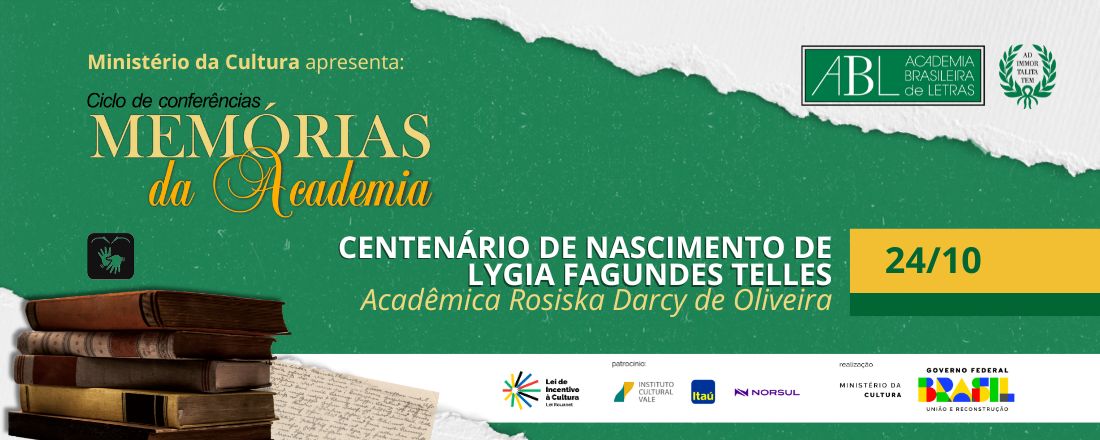 Centenário de nascimento de Lygia Fagundes Telles