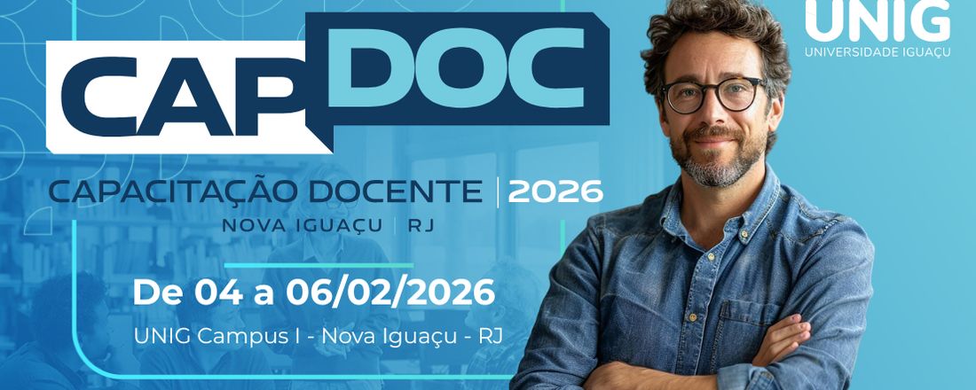 CAPACITAÇÃO DOCENTE UNIG - 2026. 1 - NOVA IGUAÇU