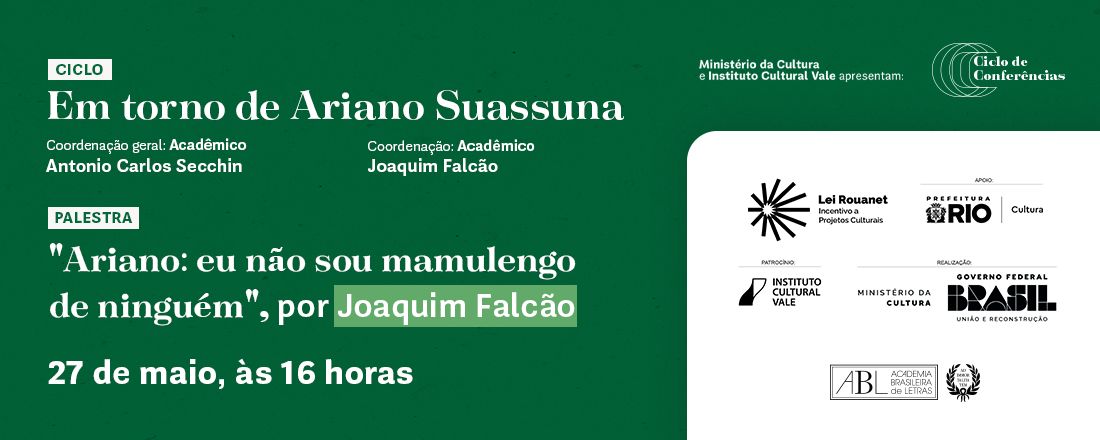 "Ariano: eu não sou mamulengo de ninguém"