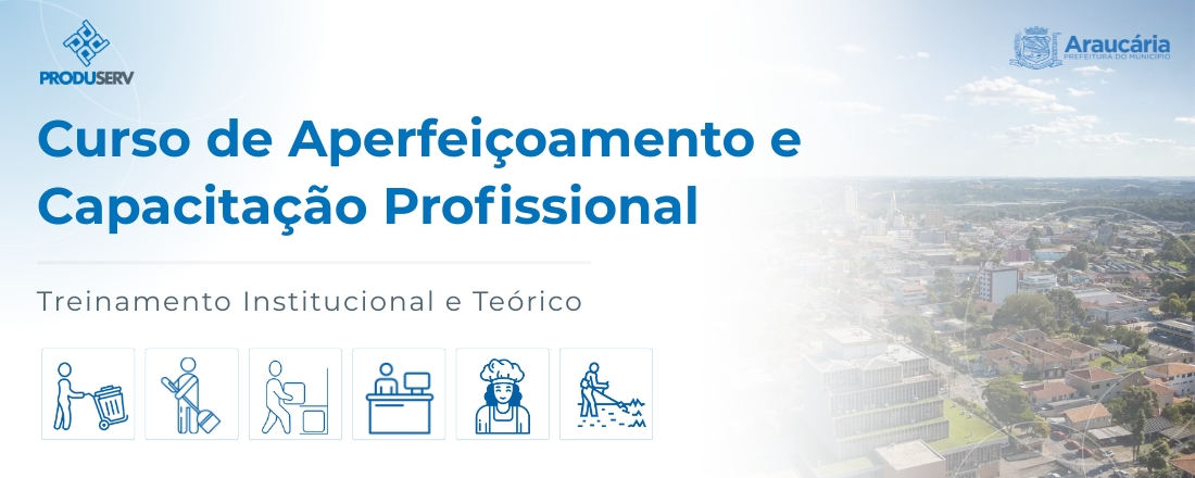 Curso de Integração & Capacitação: Profissional de Limpeza (Araucária-PR)
