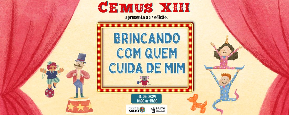 BRINCANDO COM QUEM CUIDA DE MIM- 5ª EDIÇÃO