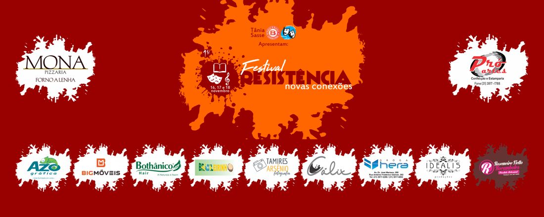 I Festival Resistência - novas conexões