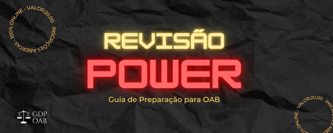 Revisão power - GDP OAB