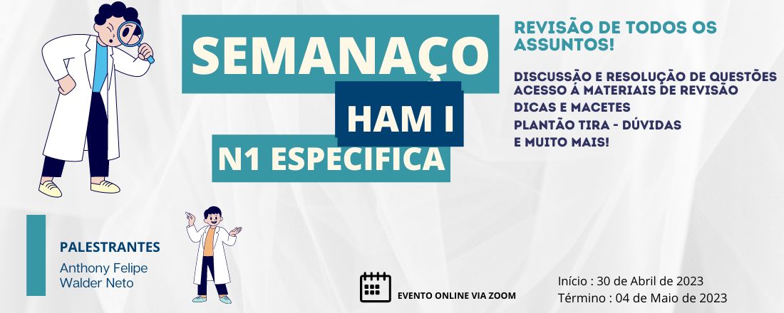 Semanaço HAM I