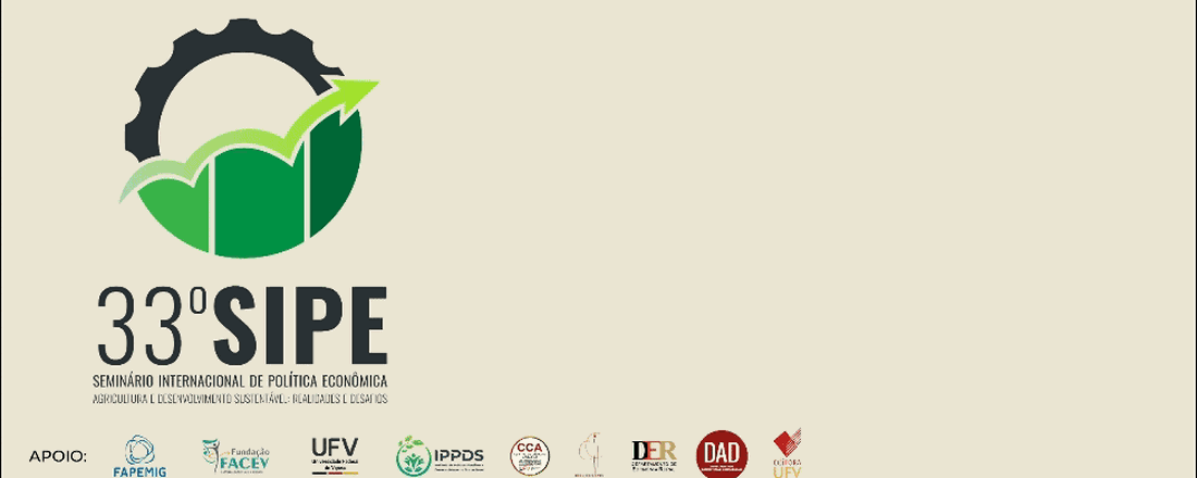 XXXIII Seminário Internacional de Política Econômica (XXXIII SIPE) - Agricultura e Desenvolvimento Sustentável: Realidades e Desafios