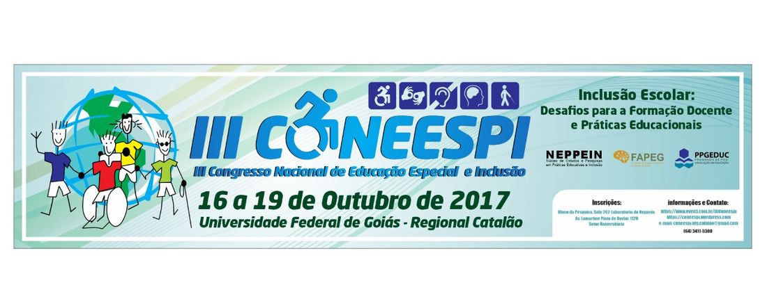 III Congresso Nacional de Educação Especial - III Coneespi