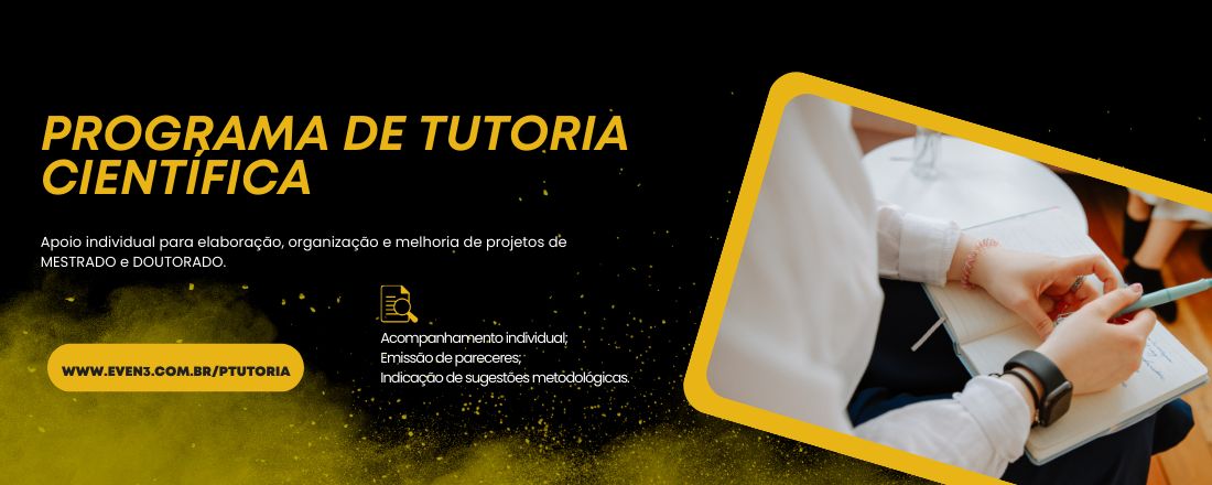 Programa de Tutoria: projeto de mestrado e doutorado