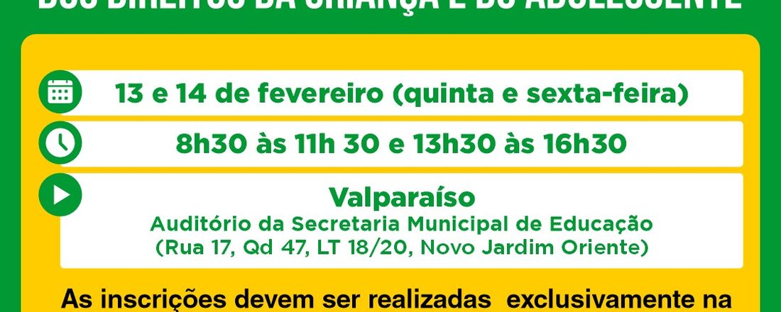 Região Nordeste - Micro Entorno Sul: Formação e Ação para o Fortalecimento dos Direitos da Criança e do Adolescente