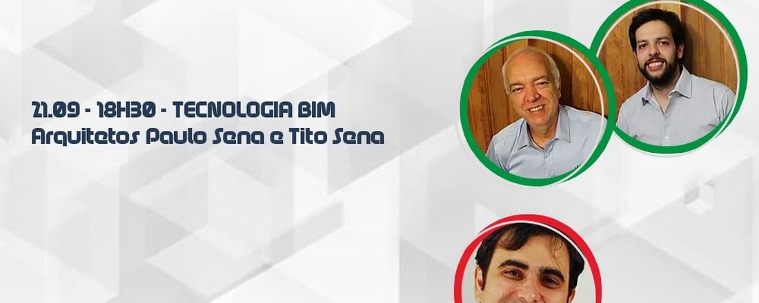 CICLO DE PALESTRAS - GESTÃO DE PROJETOS E TECNOLOGIA BIM - Dia 21