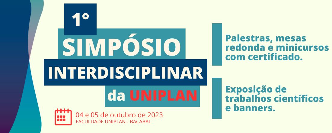 I Simpósio Interdisciplinar da UNIPLAN - Bacabal