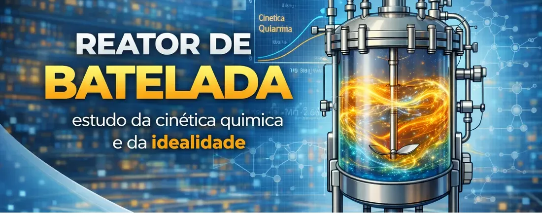 Trabalho de Reatores 2026 II: Estudo da cinética de reação química e de mistura ideal usando um reator de Batelada