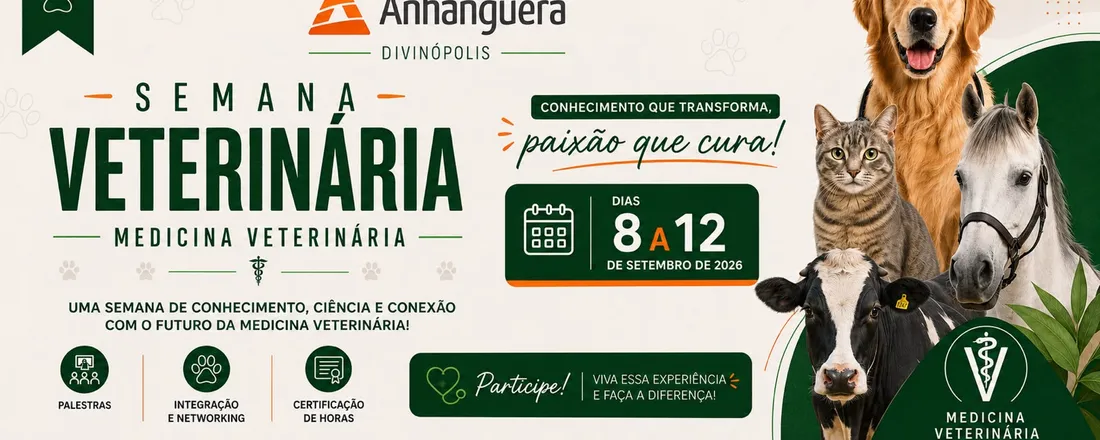 SEMANA ACADÊMICA MEDICINA VETERINÁRIA