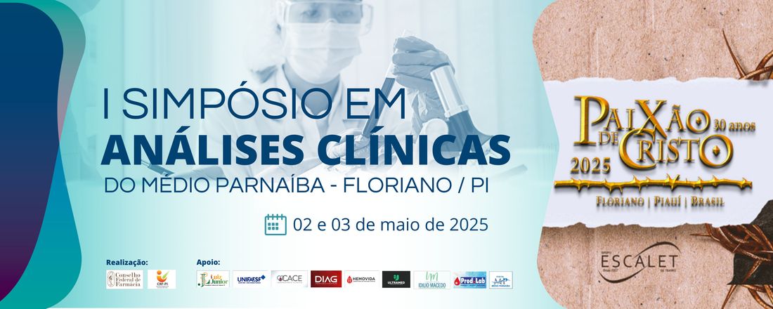 I SIMPÓSIO EM ANÁLISES CLÍNICAS DO VALE DO GUARIBAS