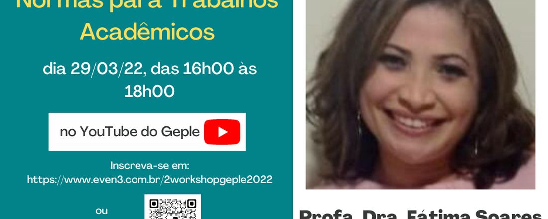 Workshop GEPLE - ABNT: Conhecendo as Normas para Trabalhos Acadêmicos