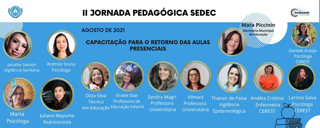 II Jornada Pedagógica da Rede Municipal de Barbacena