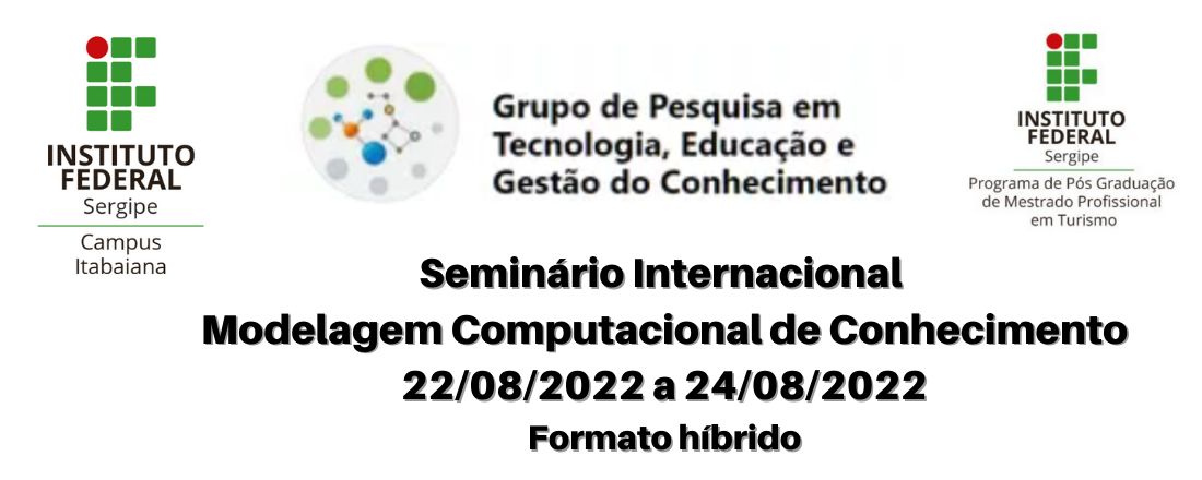 Seminário Internacional em Modelagem Computacional de Conhecimento