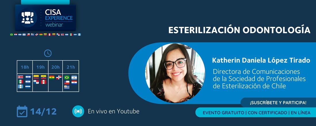 Cisa Experience Webinar - Esterilización Odontología